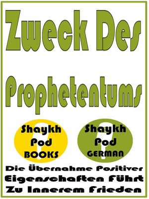 cover image of Zweck Des Prophetentums
